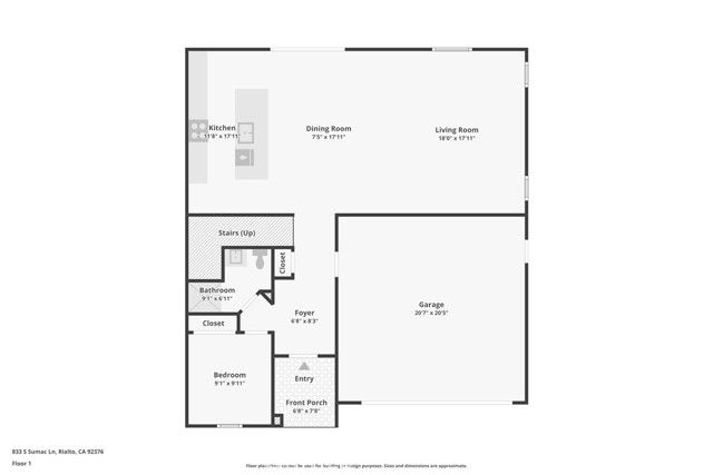 833 S Sumac Lane, Rialto, CA 92376