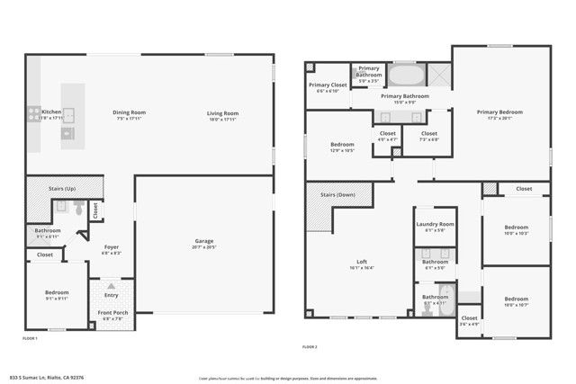 833 S Sumac Lane, Rialto, CA 92376