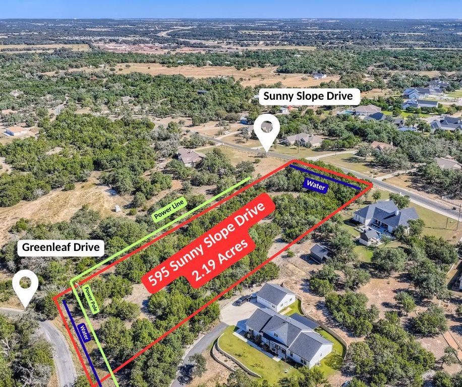595 Sunny Slope RD, Liberty Hill, TX 78642