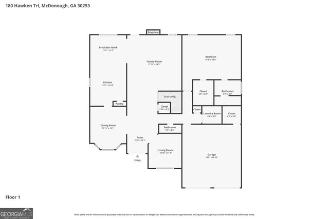 180 Hawken Trail, Mcdonough, GA 30253