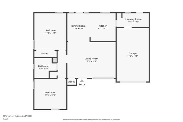 937 W Norberry, Lancaster, CA 93534