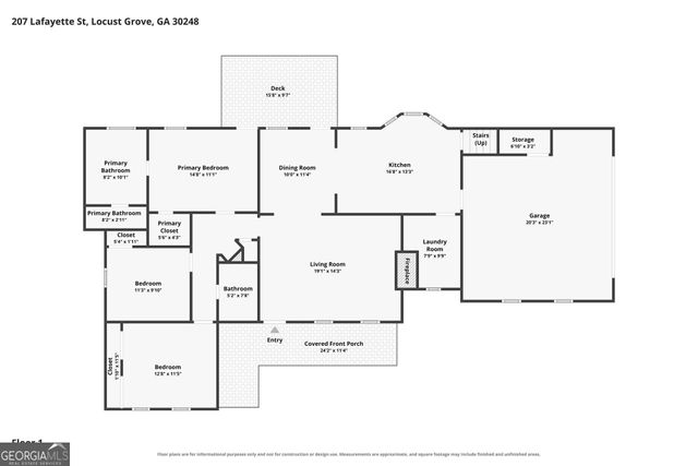 207 Lafayette Street, Locust Grove, GA 30248