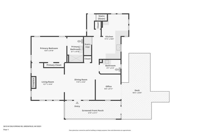 3615 W Cold Spring ROAD, Greenfield, WI 53221