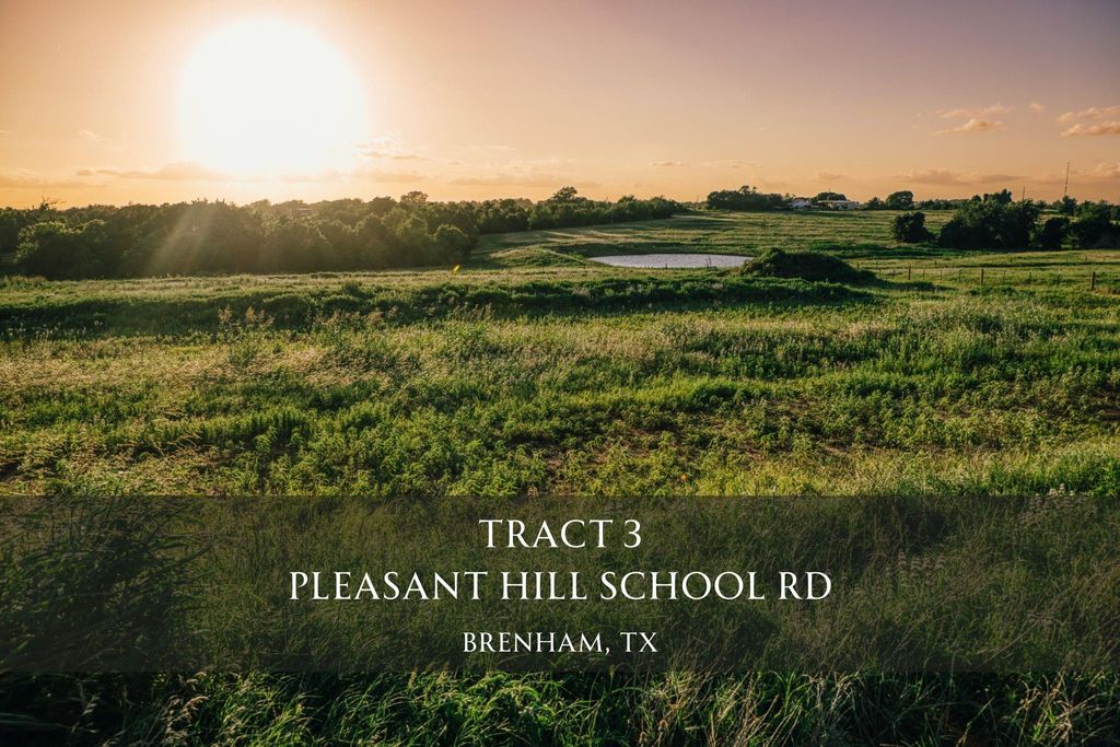 Tract 3 Pleasant Hill School Road, Brenham, TX 77833