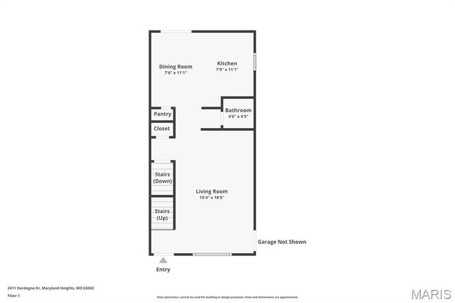 2411 Dordogne Drive, Maryland Heights, MO 63043