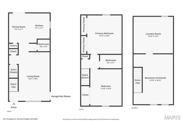 2411 Dordogne Drive, Maryland Heights, MO 63043