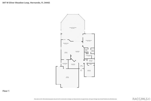 847 W Silver Meadow Loop, Hernando, FL 34442