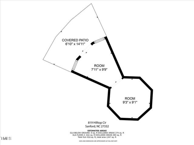 819 & 818 Hilltop Circle, Sanford, NC 27332