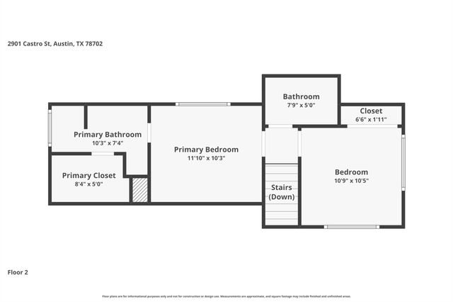 2901 Castro ST 2, Austin, TX 78702