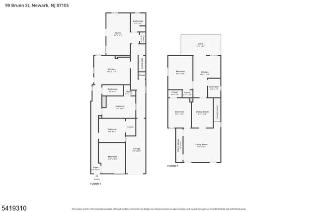 99 Bruen St, Newark City, NJ 07105