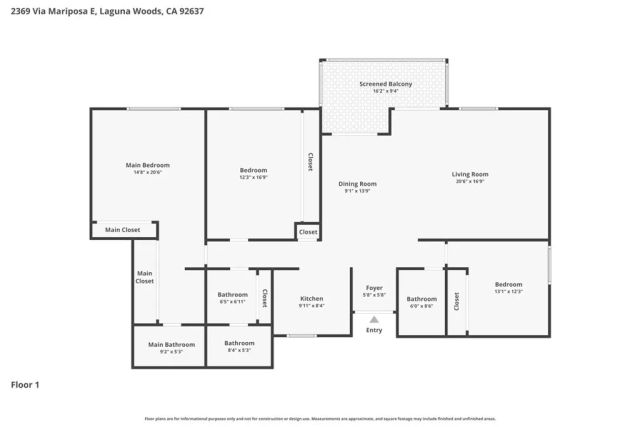 2369 Via Mariposa East 3H, Laguna Woods, CA 92637