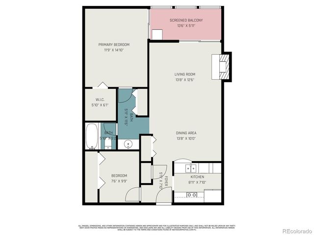 800 N Pearl Street 1109, Denver, CO 80203