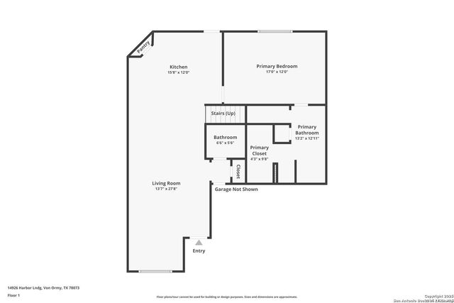 14926 HARBOR LNDG, Von Ormy, TX 78073