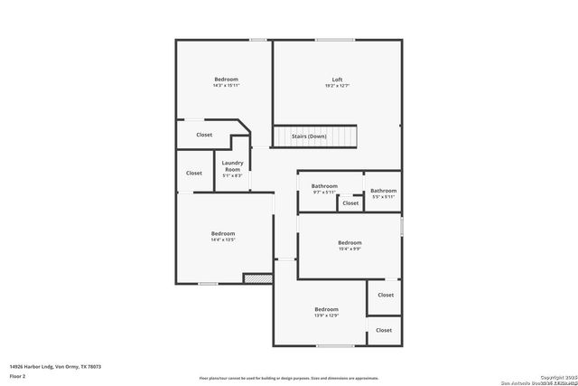 14926 HARBOR LNDG, Von Ormy, TX 78073