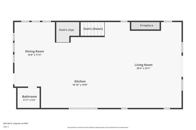 289 S 8th Street, Lafayette, IN 47901