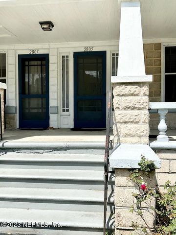 2805 PARK Street 2805, Jacksonville, FL 32205