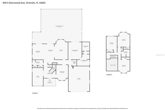 839 S DEERWOOD AVENUE, Orlando, FL 32825
