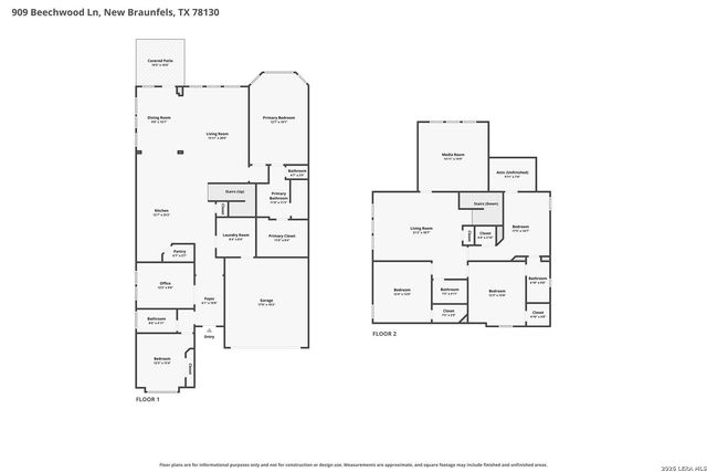 909 BEECHWOOD LN, New Braunfels, TX 78130