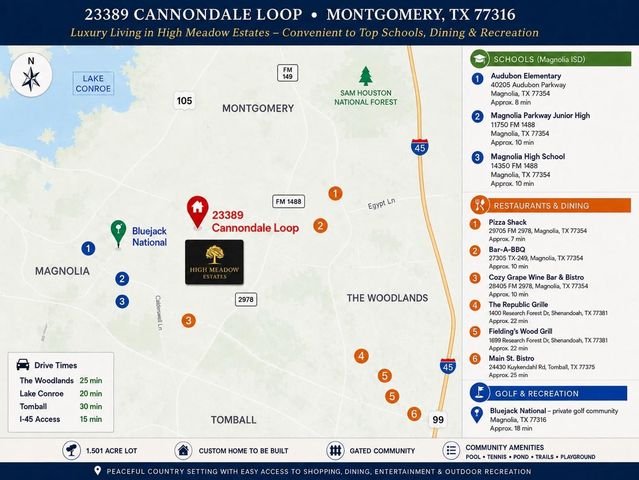 23389 Cannondale Loop, Montgomery, TX 77316