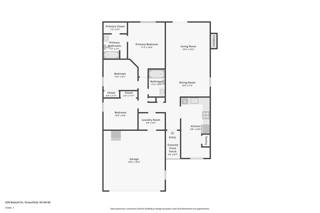 620 Bobtail Drive, Greenfield, IN 46140