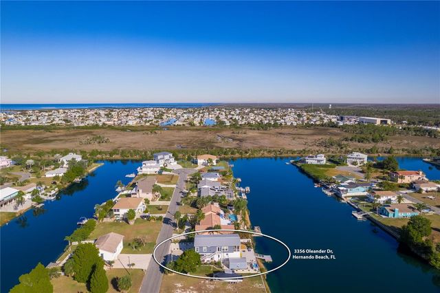 3356 OLEANDER DRIVE, Hernando Beach, FL 34607