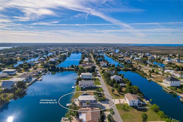 3356 OLEANDER DRIVE, Hernando Beach, FL 34607