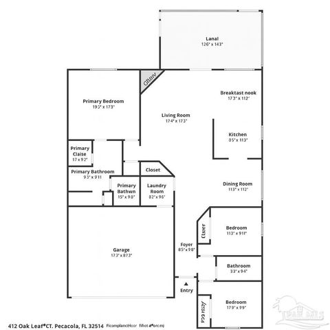 412 Oak Leaf Ct, Pensacola, FL 32514