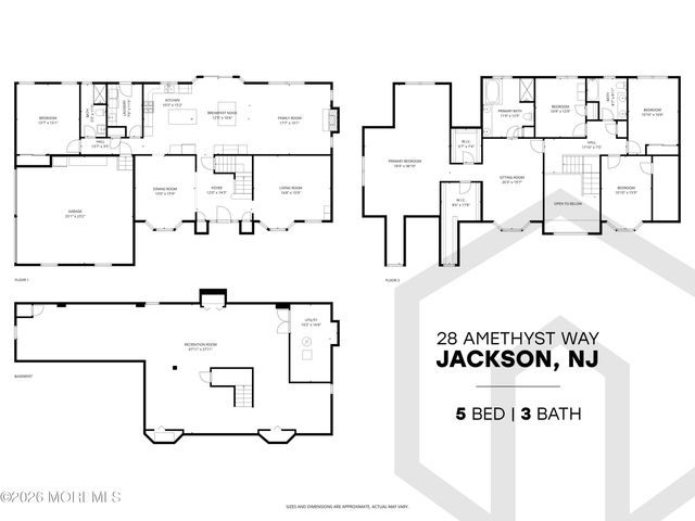 28 Amethyst Way, Jackson, NJ 08527