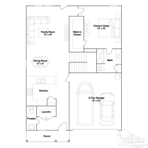 7728 Palm Vista Ct LOT 22E, Pensacola, FL 32526