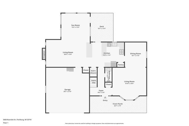 5838 Roanoke Drive, Fitchburg, WI 53719