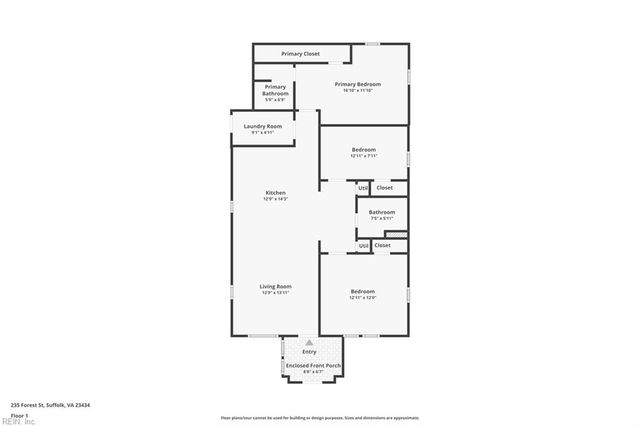 235 Forest ST, Suffolk, VA 23434