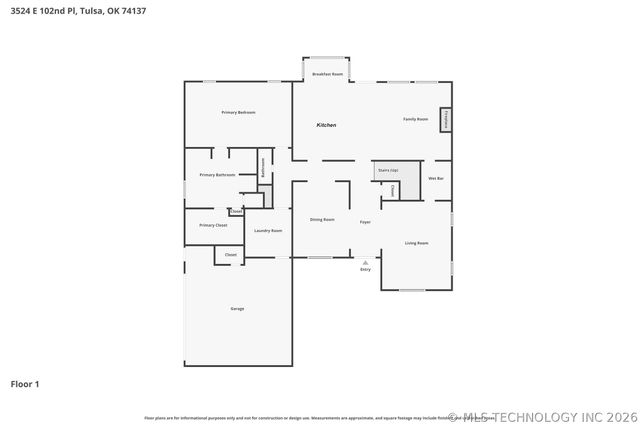 3524 E 102nd Place, Tulsa, OK 74137