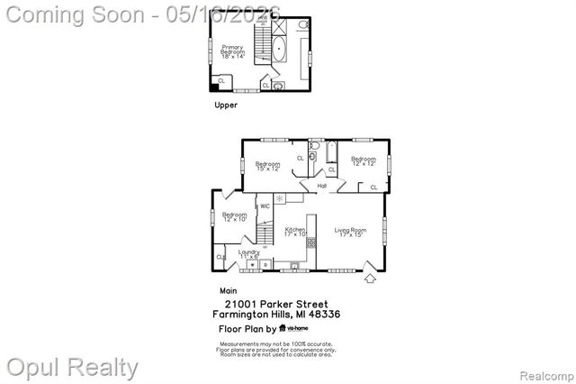 21001 Parker Street, Farmington, MI 48336