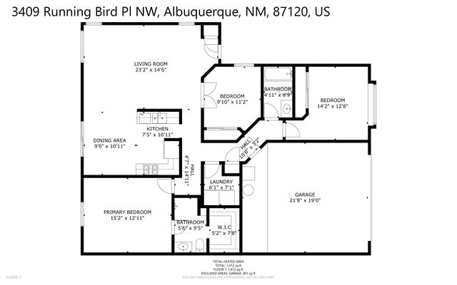 3409 Running Bird Place NW, Albuquerque, NM 87120