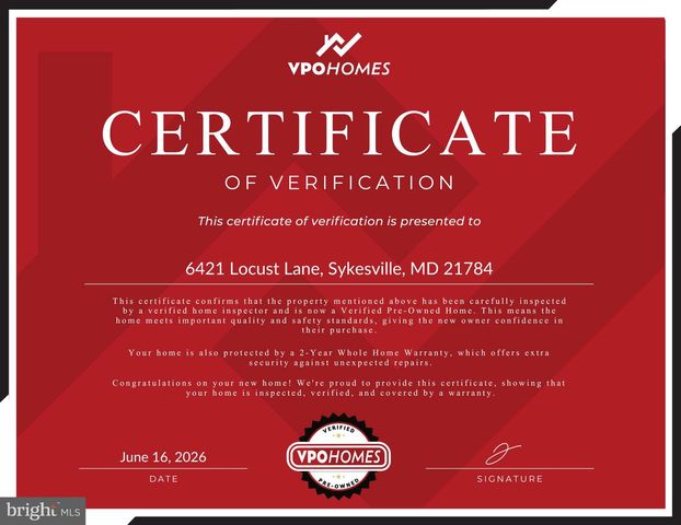 6421 LOCUST LN, Sykesville, MD 21784
