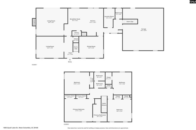 1605 Quail Lake Drive, West Columbia, SC 29169