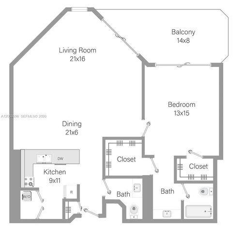 555 NE 34th Street 1910, Miami, FL 33137