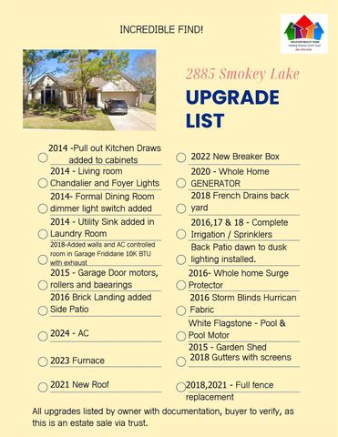 2885 Smokey Lake Lane, League City, TX 77539