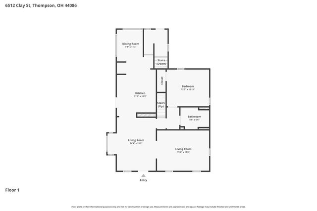 6512 Clay Street, Thompson, OH 44086