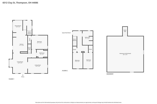 6512 Clay Street, Thompson, OH 44086