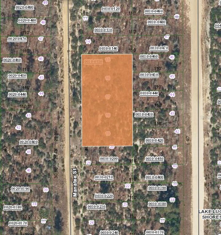 Image 1 of property listing at XX MANATEE STREET, Interlachen, FL 32148