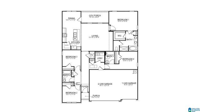 136 MILL POINT WAY, Calera, AL 35040