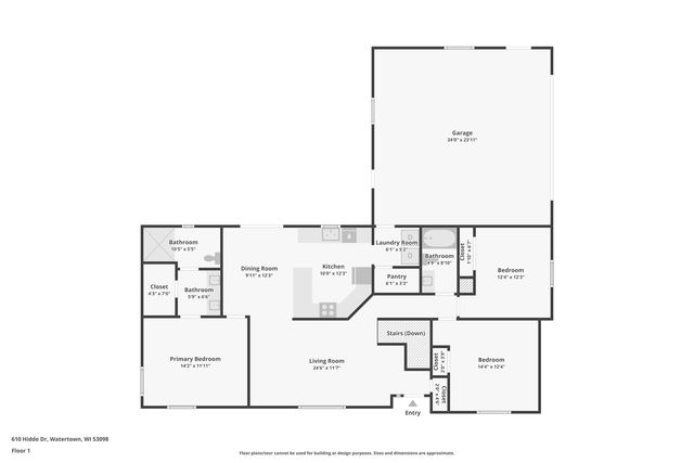 610 Hidde DRIVE, Watertown, WI 53098