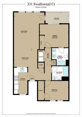 331 Swallowtail Court, Brisbane, CA 94005