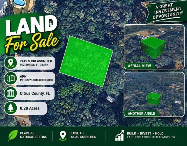 2449 S CREASON TERRACE, Inverness, FL 34452