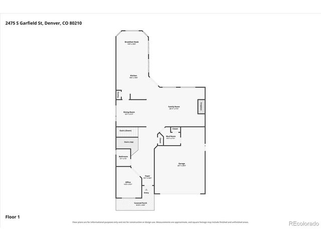 2475 S Garfield St, Denver, CO 80210