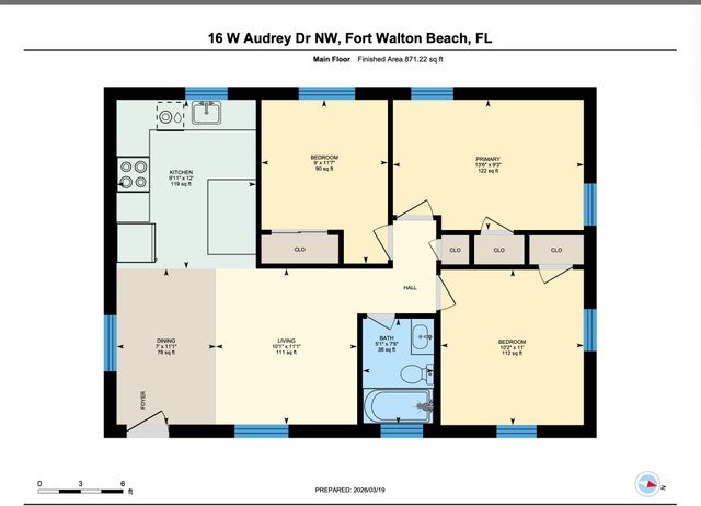 16 W Audrey Drive, Fort Walton Beach, FL 32548