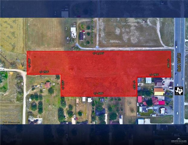 TBD FM 88, Elsa, TX 78543