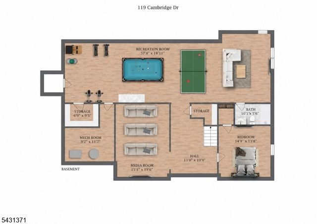 119 Cambridge Dr, Berkeley Heights Twp., NJ 07922