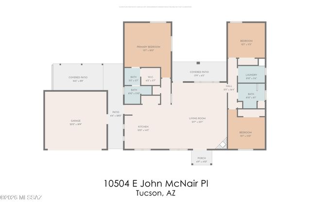 10504 E John McNair Place, Tucson, AZ 85747